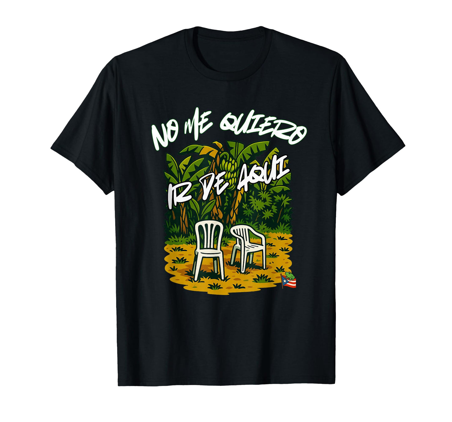 No Me Quiero Ir De Aquí Puerto Rico Tank T-Shirt