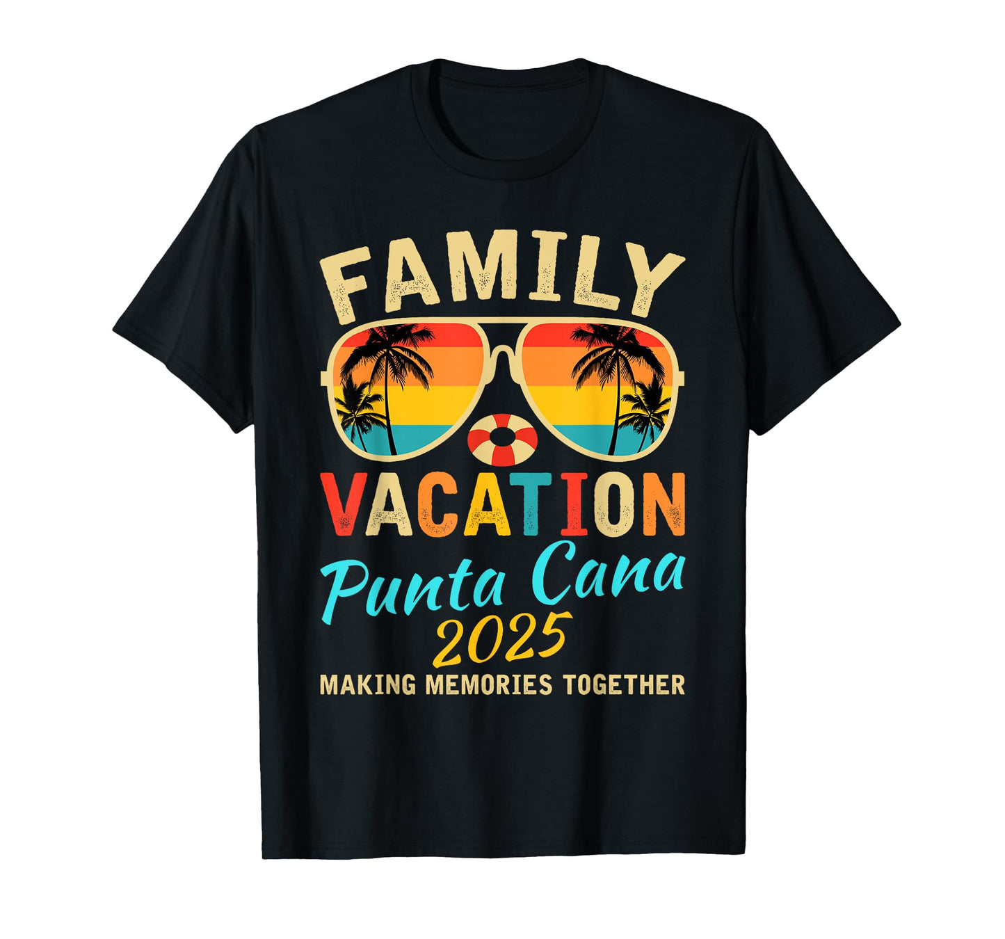 Family Punta Cana Vacation 2025 Summer Vacation Matching T-Shirt