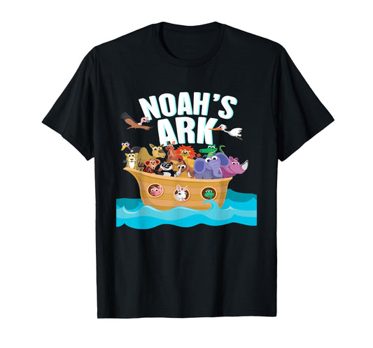 Animal History Bible, Noah's Ark, Religion Comic Gift T-Shirt