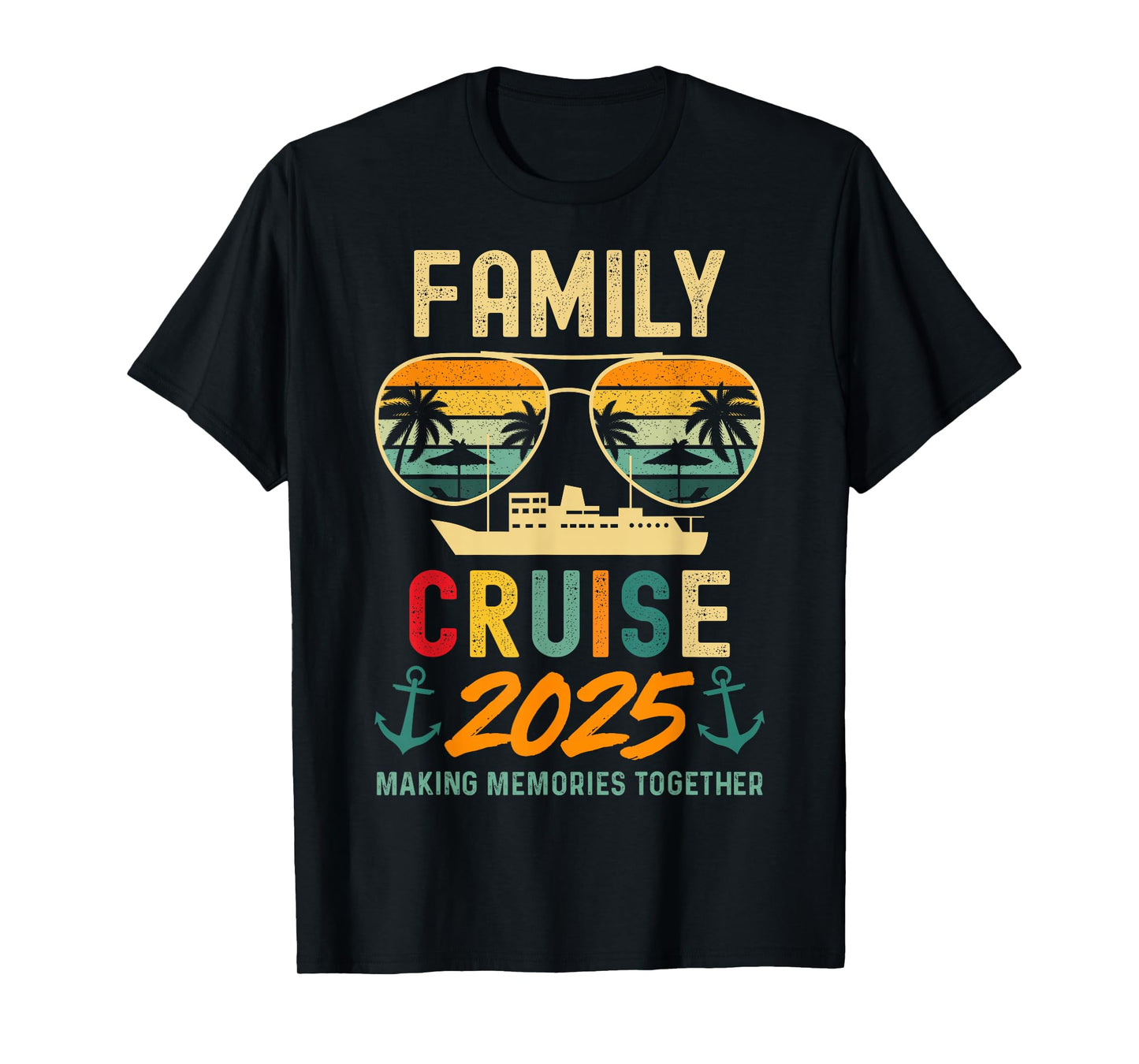 Family Cruise Shirts 2025 Summer Vacation Matching Group T-Shirt