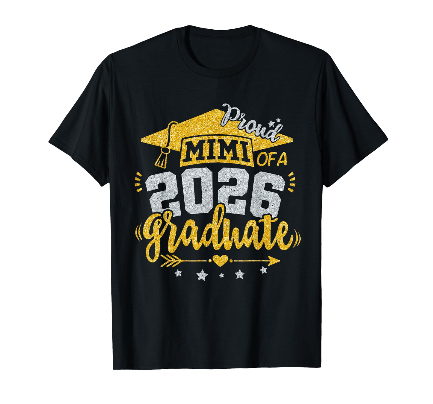 Proud Mimi Of A 2026 Graduate Grad Senior Graduation T-Shirt