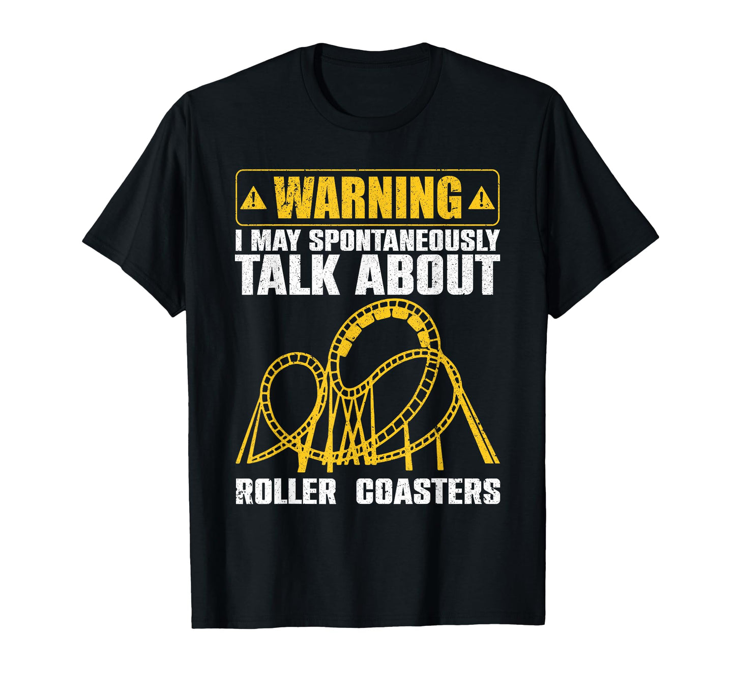 Cute Roller Coaster For Men Women Ride Rollercoaster Lovers T-Shirt