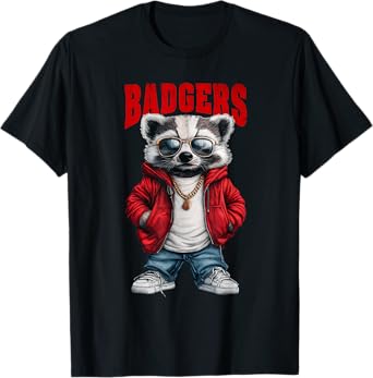 Vintage Badgers Name Personalized | Badgers Limited Edition T-Shirt