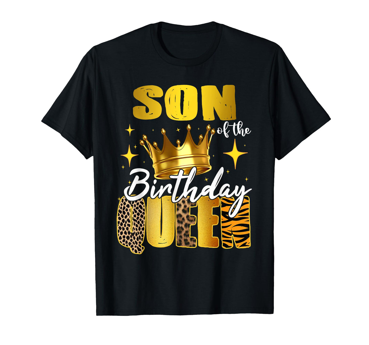 Son Of The Birthday Queen Women Bday Party Gift T-Shirt