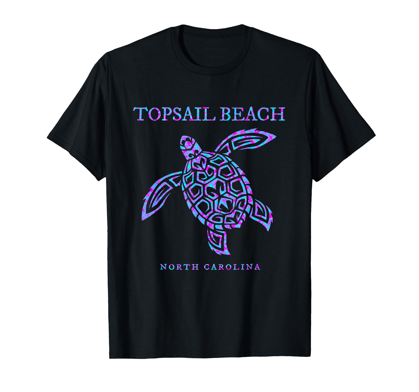 Topsail Beach North Carolina NC Sea Turtle Beach Vacation T-Shirt