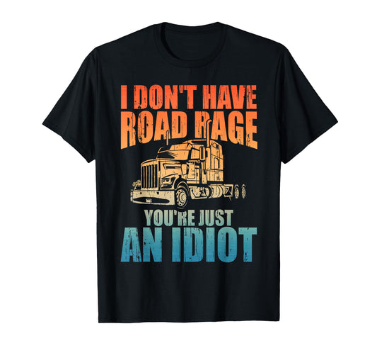 Best Truck Driver Art For Men Dad Women Trucking CDL Trucker T-Shirt
