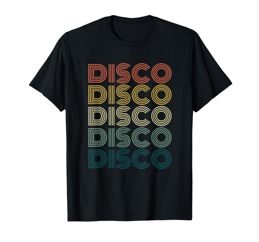 Disco Themed Funky Vintage 70s 80s For Dance Parties T-Shirt