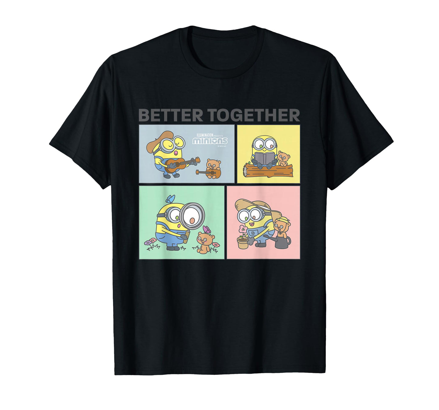 Minions Better Together Bob & Tim Adventures T-Shirt