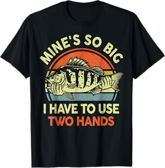 Fishing Part Time Hooker Funny Bass Dad Father Day T-Shirt