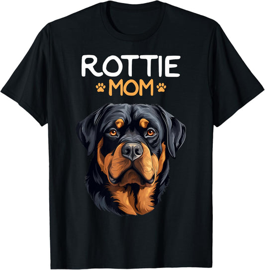Rottie Mom Rottweiler Dog Mama T-Shirt