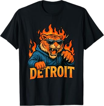 Vintage Tigers Last Name Vaporware Retro Strikepoint Gameday T-Shirt