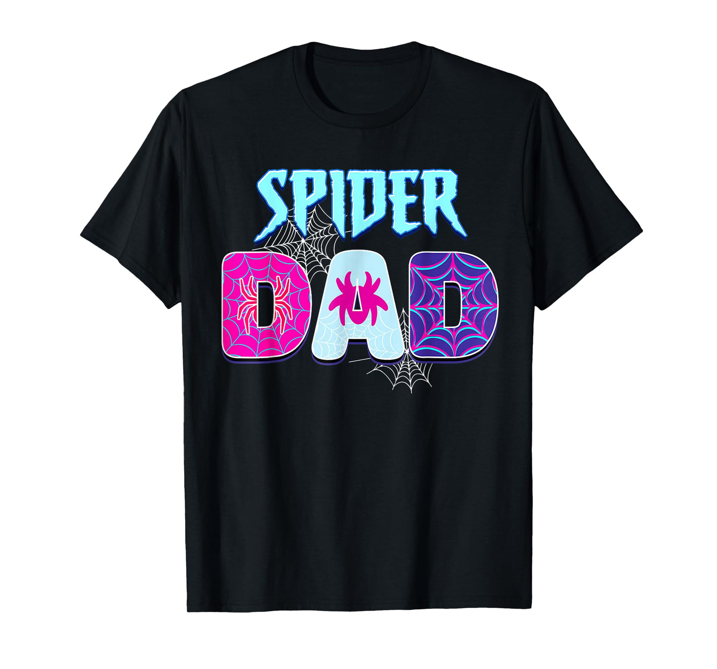 Parents Mom Spider Dad Mothers Day Matching Family Birthday T-Shirt