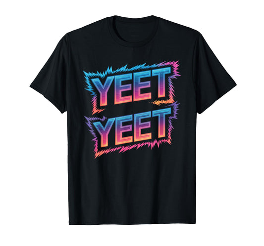 Vintage Yeet Apparel Funny Saying Men Women Kids T-Shirt