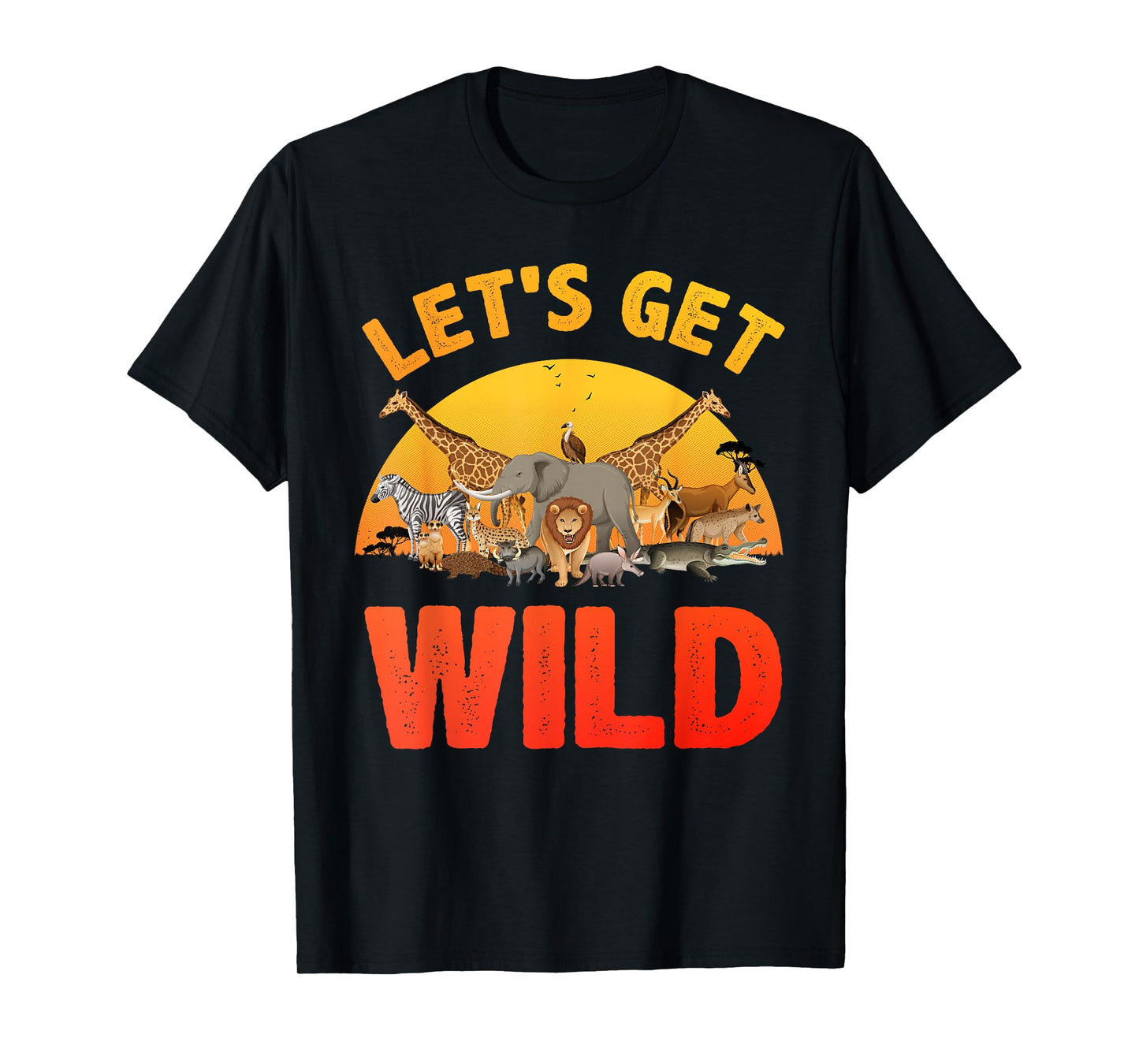 Funny Safari Costume For Kids Men Women Africa Safari Lover T-Shirt