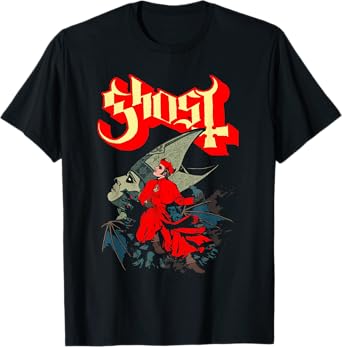 Ghost – Cardinal Pope And Rats T-Shirt