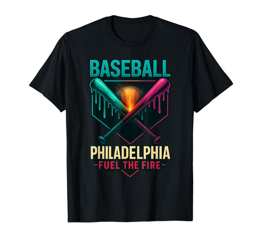 Baseball Fan Tee for Man and Woman, Philadelphia Baseball T-Shirt