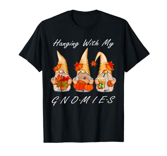 Funny Thanksgiving Shirts for Women Gnome - Gnomies Lover T-Shirt