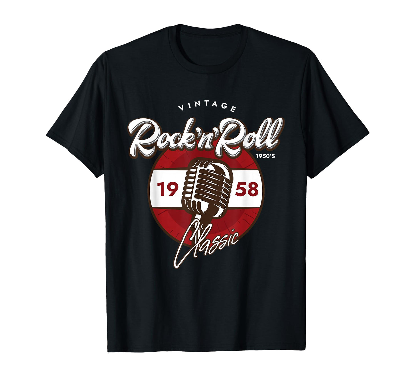 Rock And Roll Sock Hop Dance Retro 1950s Party Vintage Retro T-Shirt