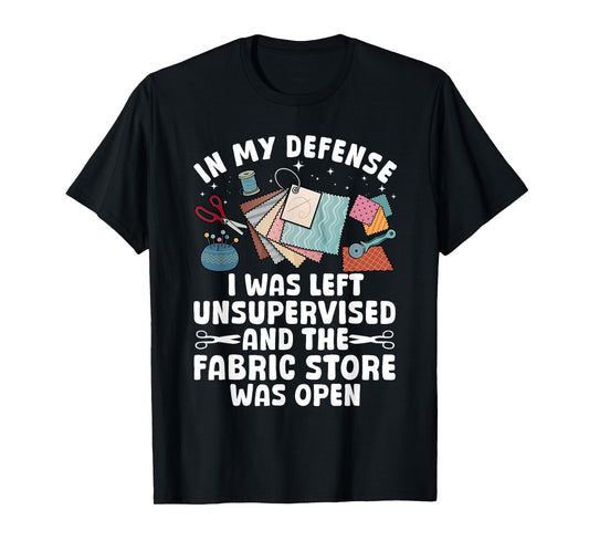 Funny Quilting Design For Men Women Sewing Sew Quilter Sewer T-Shirt