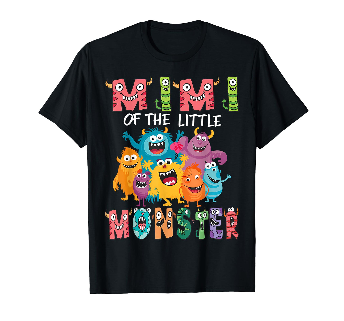 Mimi Of The Little Monster Kids 1St Birthday Party T-Shirt