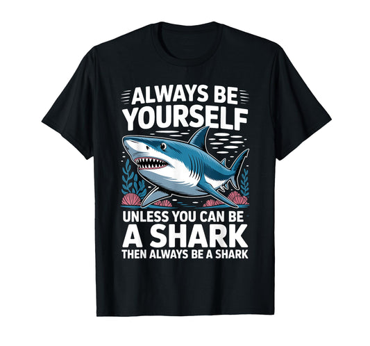 Cool Shark Novelty for Men Women Kids Shark Fan Shark Lover T-Shirt
