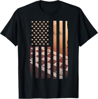 American Flag Racing Race Car USA Family Matching Pit Crew T-Shirt