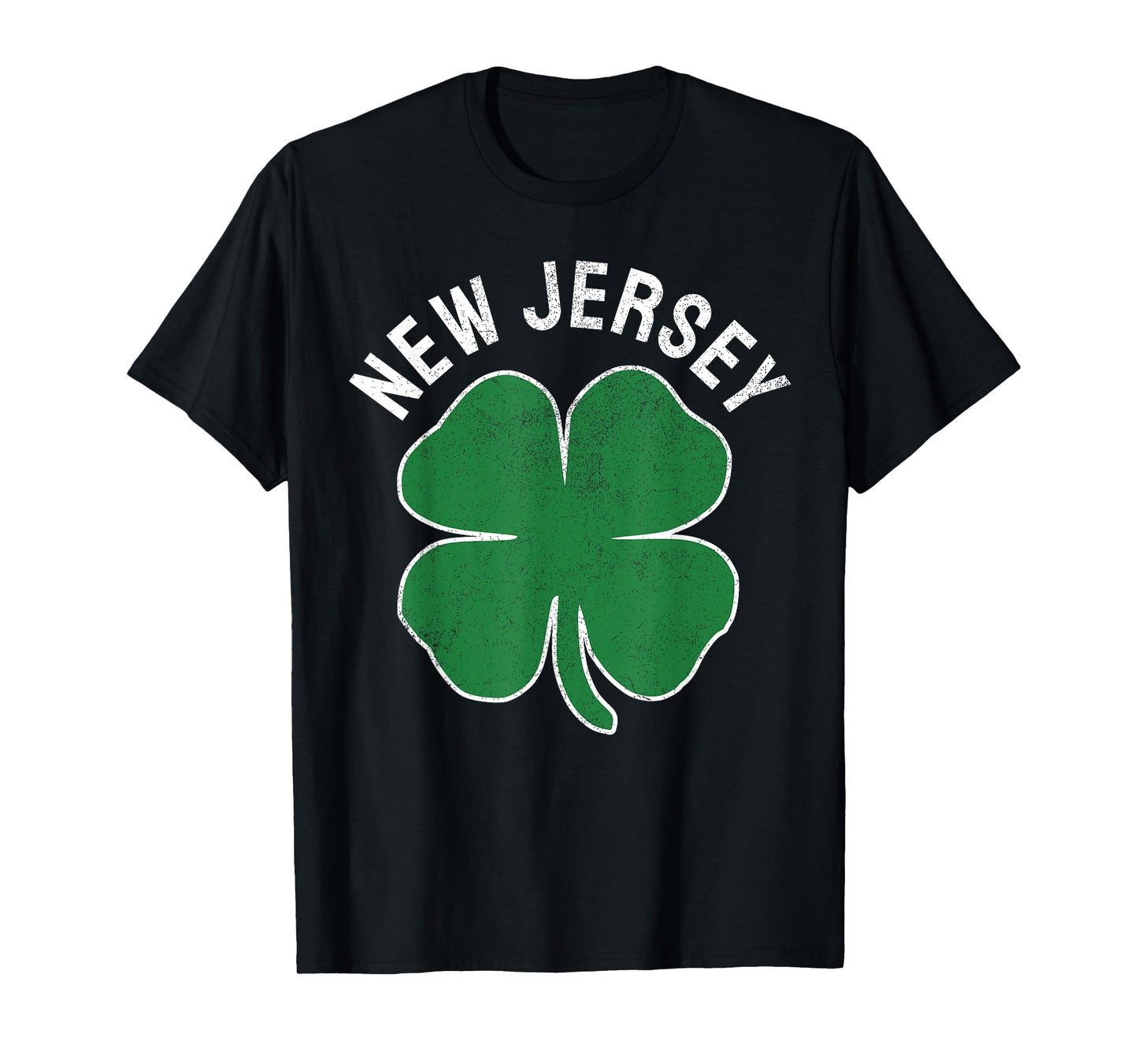 St. Patrick's Day Shamrock New Jersey Irish Green Clover T-Shirt