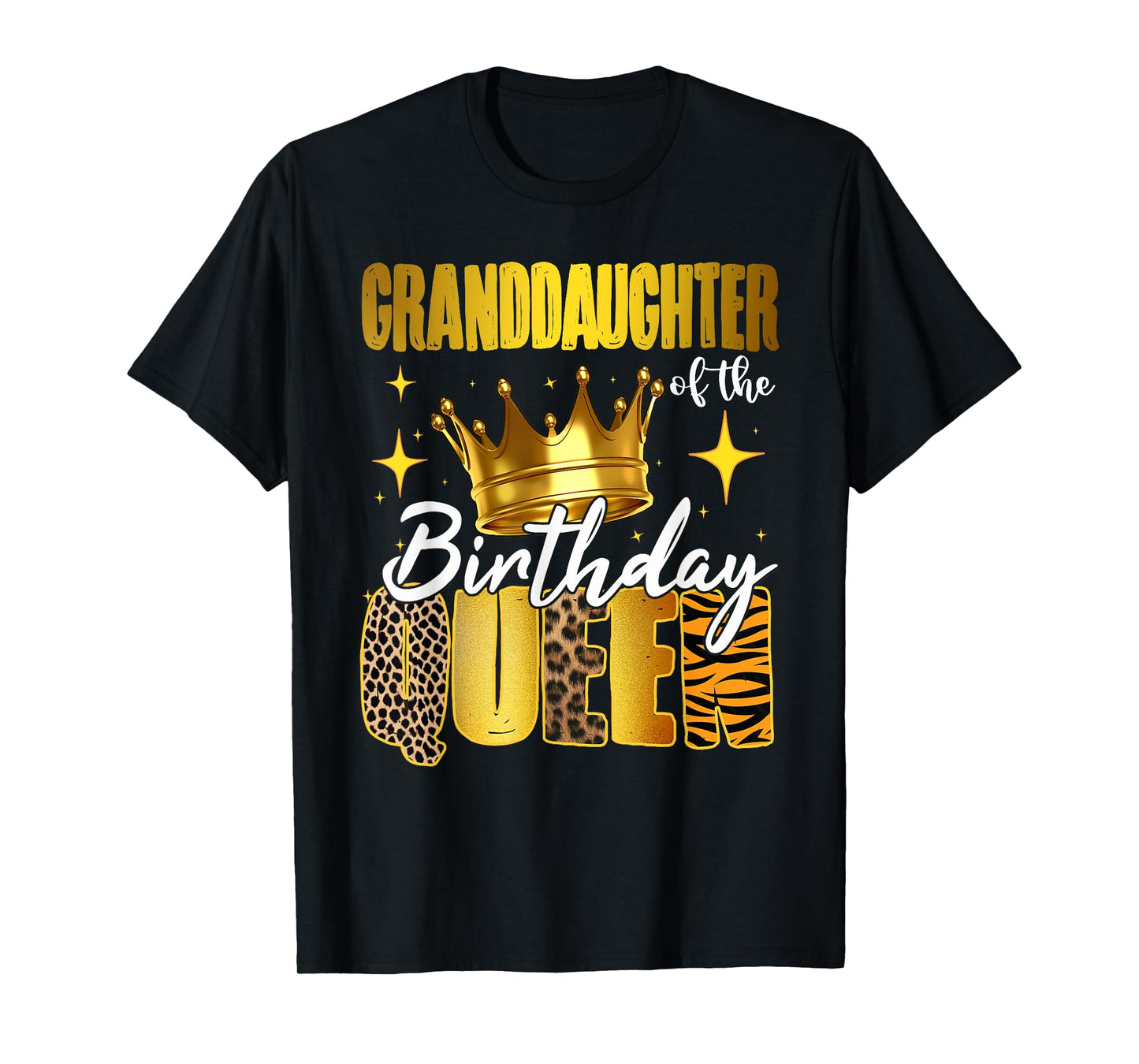 Granddaughter Of The Birthday Queen Women Bday Party Gift T-Shirt