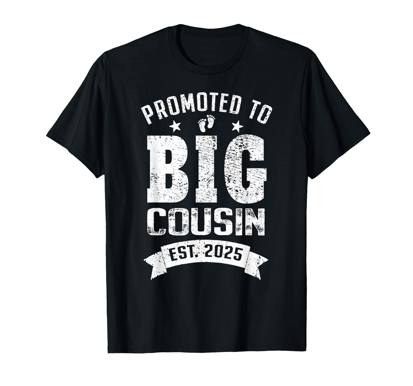 Promoted to Big Cousin 2025 Cool Cousin Baby Announcement T-Shirt