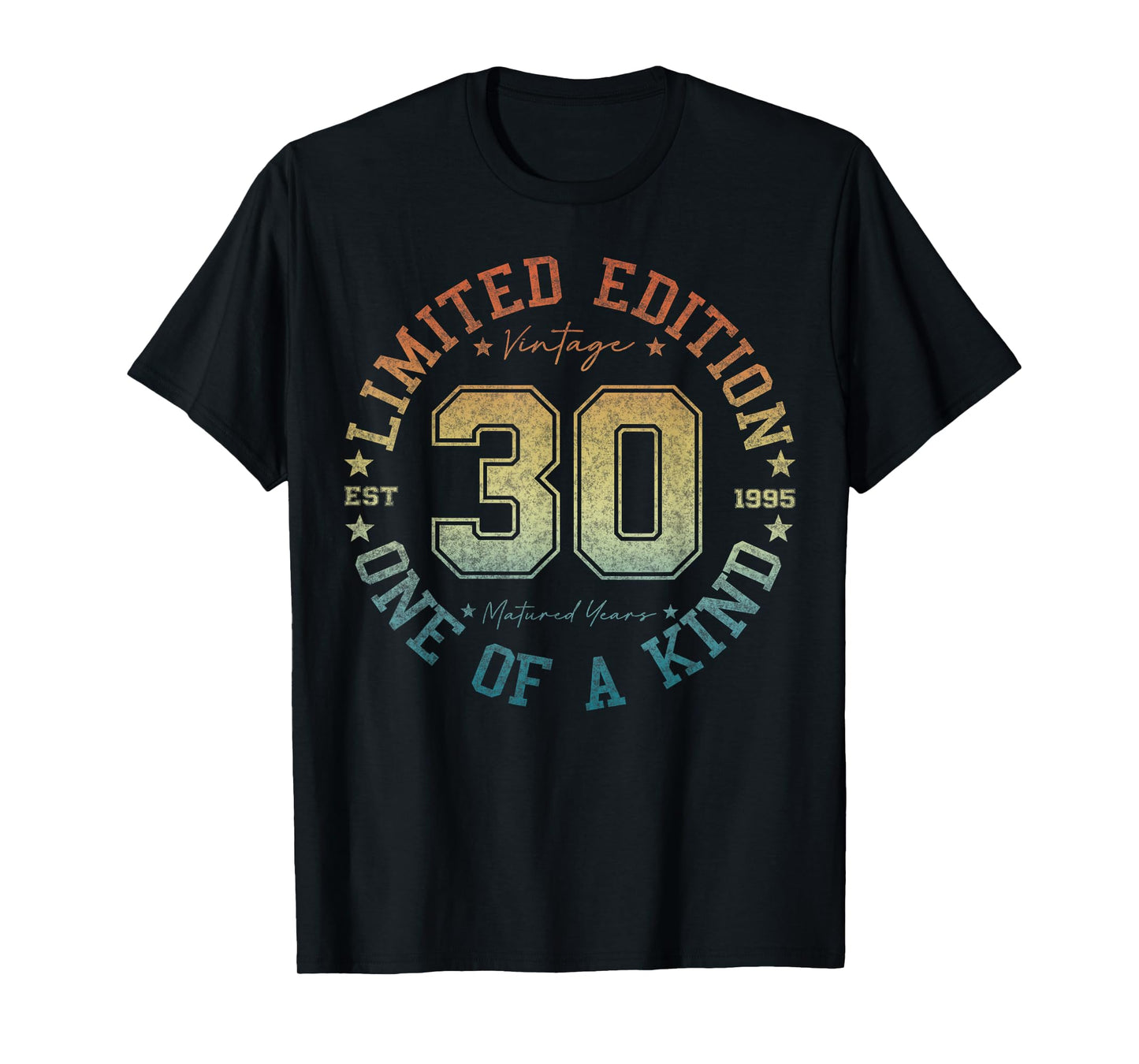 30 Year Old Gifts Vintage 1995 Limited Edition 30th Birthday T-Shirt