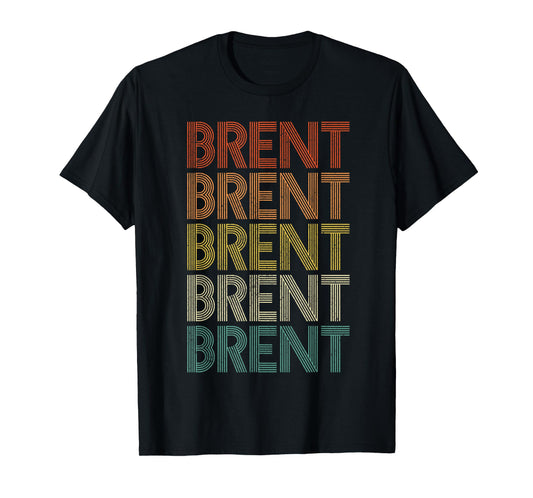 Brent Vintage Retro T-Shirt