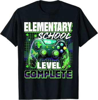 Controller Elementary School Level Complete Graduation Boys T-Shirt