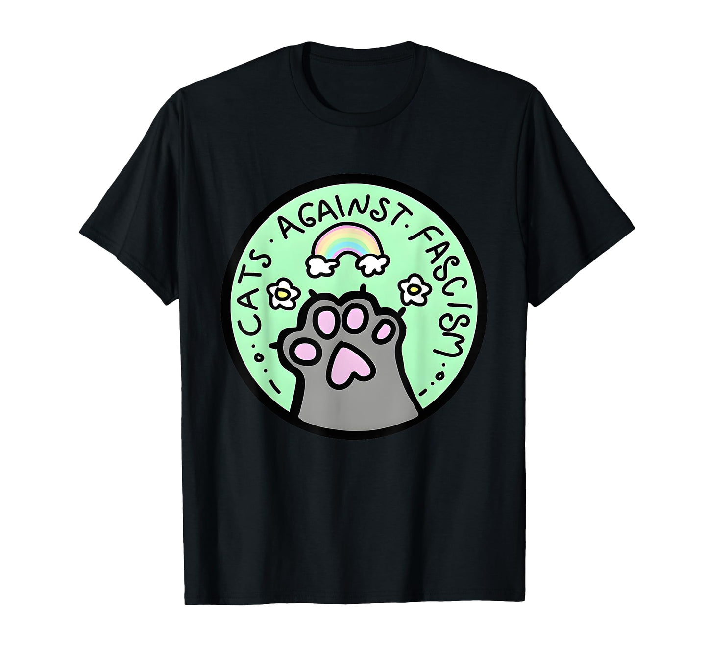 Cats Against Fascism T-Shirt