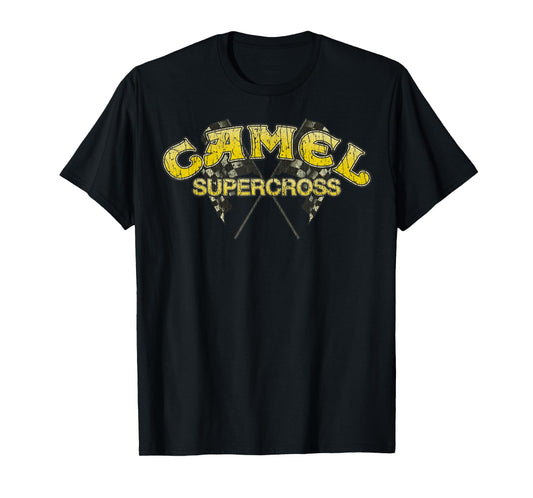 Vintage Sport Lover Quote Camel Funny Supercross Retro T-Shirt