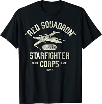 Star Wars Rebel X-Wing Starfighter Corps Collegiate Disney+ T-Shirt