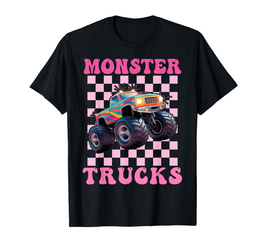 Monster Truck for Girls, Womens, Toddlers, Kids Truck Lover T-Shirt