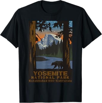 Yosemite Shirt Vintage National Park T-Shirt