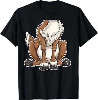 Funny Reindeer Adult Kids Men Women Brown Deer Costume T-Shirt