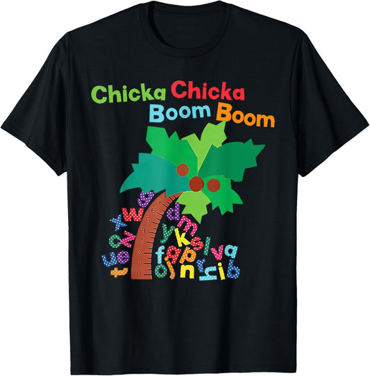 Chicka Boom Boom I'm Glad To See You 1st Day Of School T-Shirt
