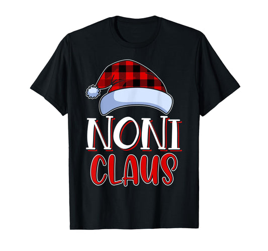 Noni Claus Santa Family Matching Christmas Pajamas Gift T-Shirt
