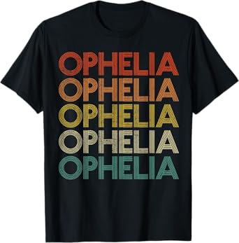 Ophelia Retro Vintage T-Shirt