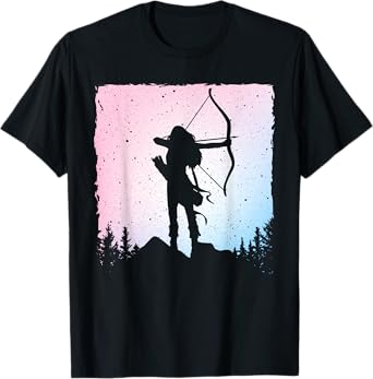 Cute Archery Design For Men Women Kids Archer Archery Lovers T-Shirt