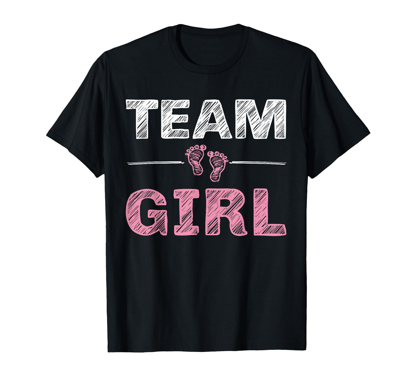 Team Girl Gender Reveal Party Gifts Soon To Be Baby Shower T-Shirt