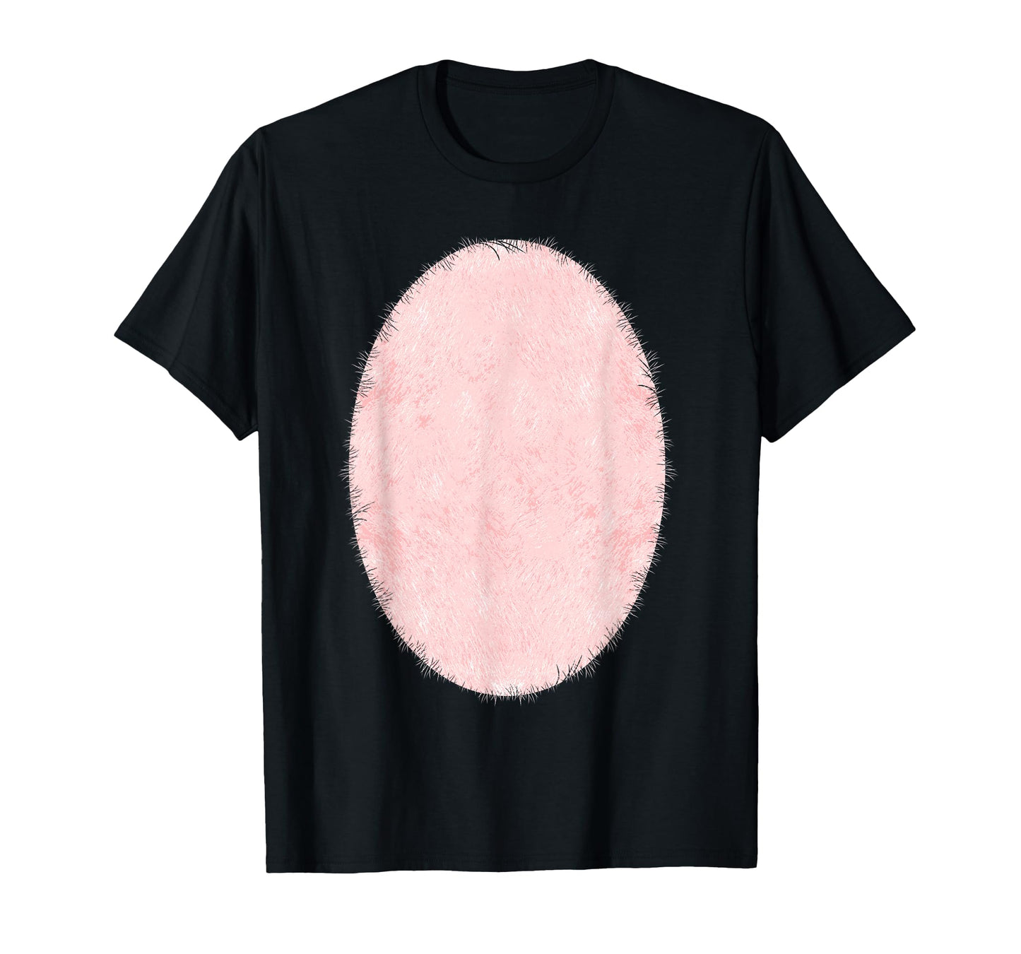 Halloween Pop Belly Pink Pig Costume T-Shirt