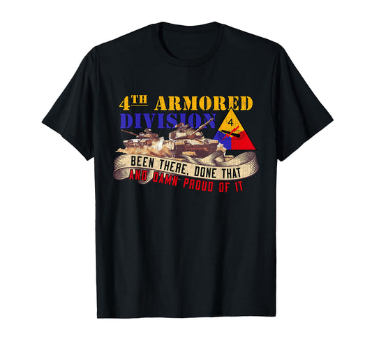 4th Armored Division 4th AD Breakthrough Veteran Day Gifts T-Shirt