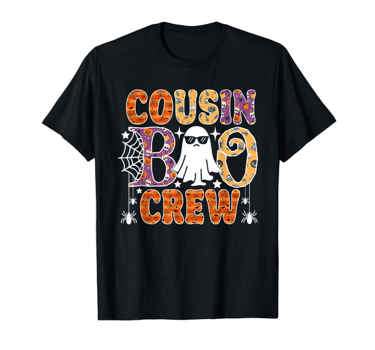 Cousin Boo Crew Cute Ghost Halloween Costume T-Shirt