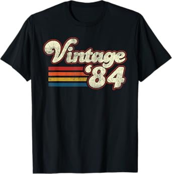 Vintage 1984 Birthday T-Shirt