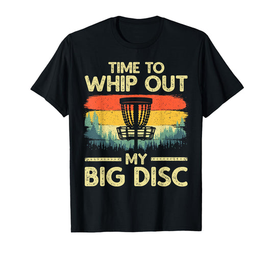 Funny Disc Golf Art For Men Women Flying Disc Sport Players T-Shirt
