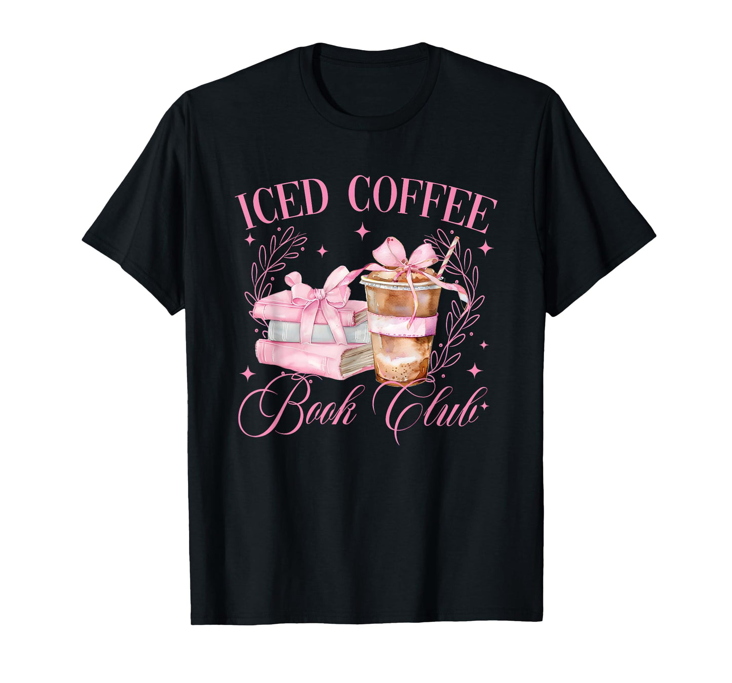 Iced Coffee Book Club T-Shirt