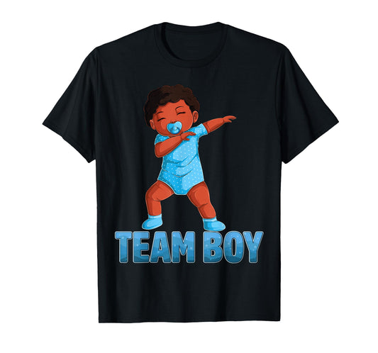 Gender Reveal Party Team Boy Baby Announcement Women Men T-Shirt